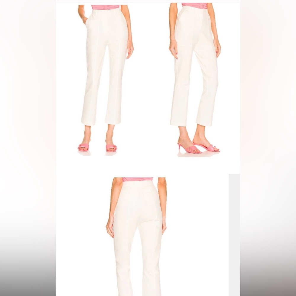 JONATHAN SIMKHAI | NWT Jesslyn Pant in White Size 6/S